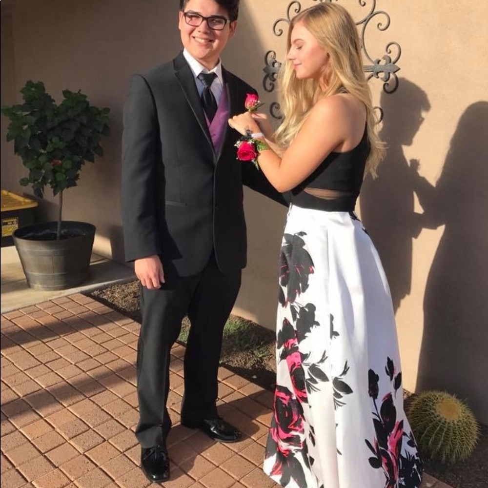 Floral Prom Dress